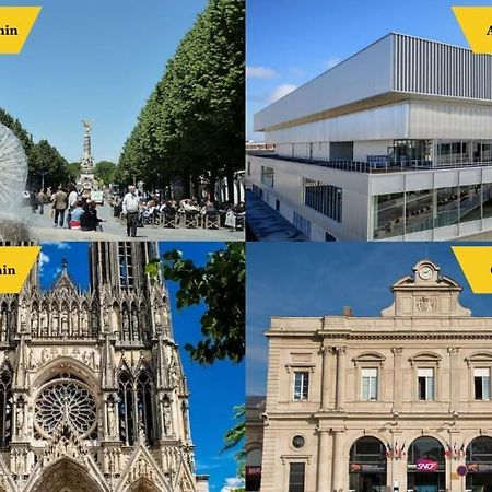 Forum Flower Spacieux T2 Au Coeur De La Ville Reims Eksteriør billede